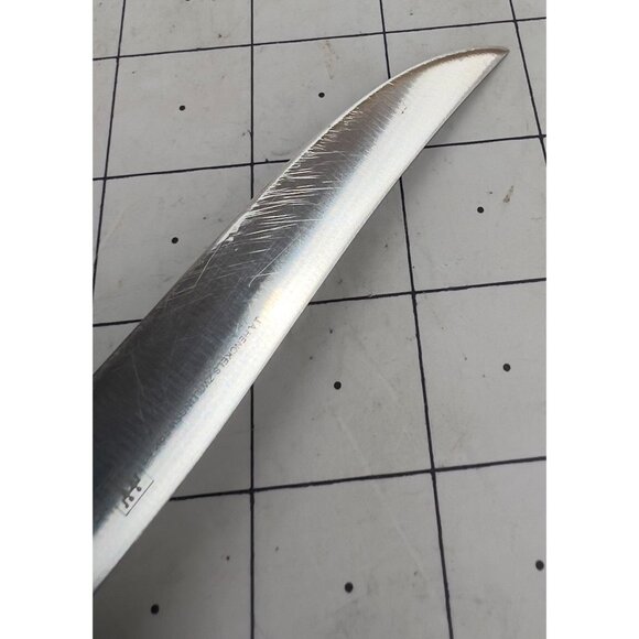 J.A. Henckels Kitchen Slicing Knife 777 Rosewood Handle Solingen Germany VG+ - Picture 5 of 6